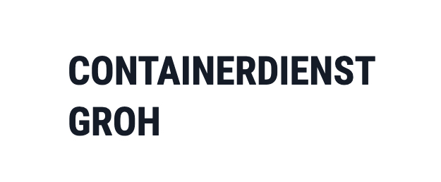 Containerdienst Groh